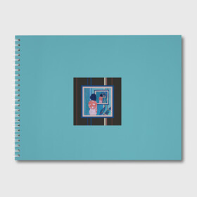 Альбом для рисования с принтом Рекурсия в Курске, 100% бумага
 | матовая бумага, плотность 200 мг. |   оптическая иллюзия | искусство | картина
