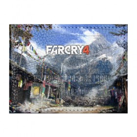 Обложка для студенческого билета с принтом Far Cry 4 в Курске, натуральная кожа | Размер: 11*8 см; Печать на всей внешней стороне | action | far cry 4 | армия | гималаи | гирокоптер | мин | мир | открытый | франшиза | ховеркрафт | шутер