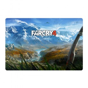 Магнитный плакат 3Х2 с принтом Far Cry 4 в Курске, Полимерный материал с магнитным слоем | 6 деталей размером 9*9 см | action | far cry 4 | армия | гималаи | гирокоптер | мин | мир | открытый | франшиза | ховеркрафт | шутер