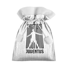 Подарочный 3D мешок с принтом RONALDO JUVE SPORT в Курске, 100% полиэстер | Размер: 29*39 см | Тематика изображения на принте: club | cr7 | fc | football | ronaldo | sport | криштиану роналду | роналдо | спорт | фк | форма | футбольный клуб | ювентус