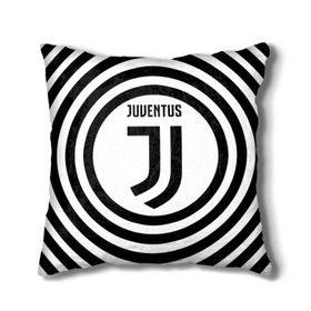 Подушка 3D с принтом Ювентус лого в Курске, наволочка – 100% полиэстер, наполнитель – холлофайбер (легкий наполнитель, не вызывает аллергию). | состоит из подушки и наволочки. Наволочка на молнии, легко снимается для стирки | juve | juventus | logo | ronaldo | италии | роналдо | юве | ювентус