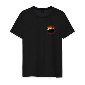 Мужская футболка хлопок с принтом Granite Mountain Hotshots в Курске, 100% хлопок | прямой крой, круглый вырез горловины, длина до линии бедер, слегка спущенное плечо. | Тематика изображения на принте: only the brave | дело храбрых