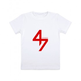 Детская футболка хлопок с принтом AGENT 47 HITMAN в Курске, 100% хлопок | круглый вырез горловины, полуприлегающий силуэт, длина до линии бедер | 47agent 47 | game | hitman | killer | logo | stels action | агент 47 | игра | логотип | стелс экшн | хитман