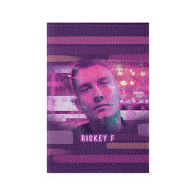 Обложка для паспорта матовая кожа с принтом Rickey F Digital в Курске, натуральная матовая кожа | размер 19,3 х 13,7 см; прозрачные пластиковые крепления | rickey f | рики ф | рики эф
