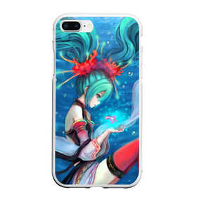 Чехол для iPhone 7Plus/8 Plus матовый с принтом Певице Hatsune Miku в Курске, Силикон | Область печати: задняя сторона чехла, без боковых панелей | hatsune miku | аниме | вокалоид | девушки | манга | мульт | оружие | певица | сёдзё | сериал | хатсуне мику | япония