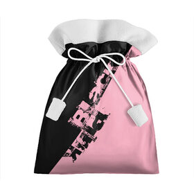 Подарочный 3D мешок с принтом BlackPink k-pop в Курске, 100% полиэстер | Размер: 29*39 см | black  pink | blackpink | jennie | jisoo | k pop | lalisa | группа | к поп | корейская группа | розовый | черный