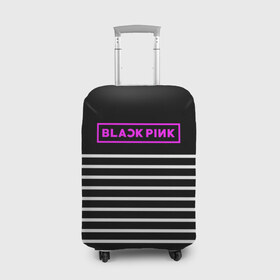 Чехол для чемодана 3D с принтом BlackPink в Курске, 86% полиэфир, 14% спандекс | двустороннее нанесение принта, прорези для ручек и колес | blackpink