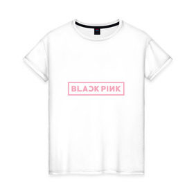 Женская футболка хлопок с принтом BlackPink 95 JISOO в Курске, 100% хлопок | прямой крой, круглый вырез горловины, длина до линии бедер, слегка спущенное плечо | Тематика изображения на принте: 97 jisoo | black  pink | blackpink | jennie | jisoo | k pop | lalisa | группа | к поп | корейская группа | розовый | черный