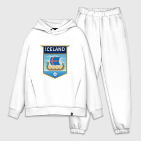 Мужской костюм хлопок OVERSIZE с принтом Футбол   Исландия в Курске,  |  | football | iceland | sport | викинг | гол | игрок | исландия | мяч | сборная | спорт | топор | тренер | футбол | чемпион | чемпионат