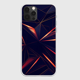 Чехол для iPhone 12 Pro Max с принтом STRIPES ORANGE 3D в Курске, Силикон |  | abstract | geometry | orange | абстракция | геометрия | градиент | линии | оранжевый