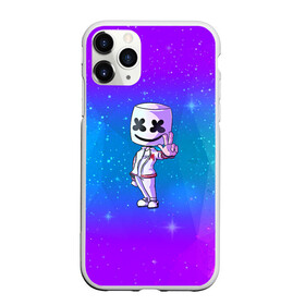 Чехол для iPhone 11 Pro матовый с принтом Marshmello в Курске, Силикон |  | 