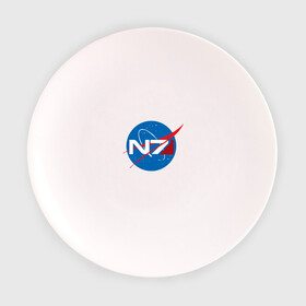 Тарелка с принтом NASA N7 MASS EFFECT в Курске, фарфор | диаметр - 210 мм
диаметр для нанесения принта - 120 мм | Тематика изображения на принте: logo | n7 | nasa | space | логотип | масс эффект | н7 | наса