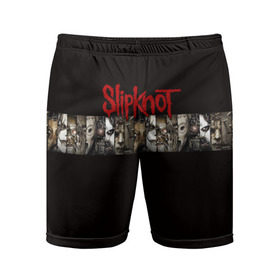 Мужские шорты 3D спортивные с принтом Slipknot в Курске,  |  | 