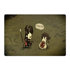 Магнитный плакат 3Х2 с принтом Don`t starve в Курске, Полимерный материал с магнитным слоем | 6 деталей размером 9*9 см | 