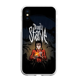 Чехол для iPhone XS Max матовый с принтом DON`T STARVE в Курске, Силикон | Область печати: задняя сторона чехла, без боковых панелей | action | adventure | dont starve | gamer | player | twitch | игра