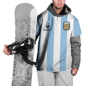 Накидка на куртку 3D с принтом Марадона Аргентина ретро в Курске, 100% полиэстер |  | maradona | аргентина | марадона | ретро