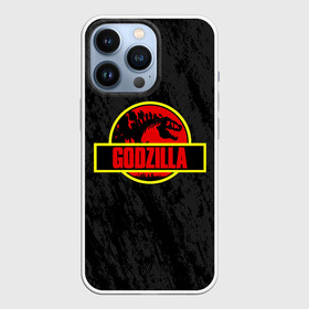 Чехол для iPhone 13 Pro с принтом JURASSIC GODZILLA | ГОДЗИЛЛА в Курске,  |  | Тематика изображения на принте: comic con | godzilla | gojira | logo | годзилла | знаки | иероглифы | лого | монстр | фильм | чудовище