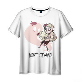 Мужская футболка 3D с принтом Don`t starve в Курске, 100% полиэфир | прямой крой, круглый вырез горловины, длина до линии бедер | Тематика изображения на принте: 