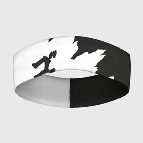 Повязка на голову 3D с принтом GODZILLA | ГОДЗИЛЛА в Курске,  |  | comic con | godzilla | gojira | logo | годзилла | знаки | иероглифы | лого | монстр | фильм | чудовище