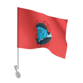 Флаг для автомобиля с принтом Jeembo Grime в Курске, 100% полиэстер | Размер: 30*21 см | jeembo | джангирян | джимбо