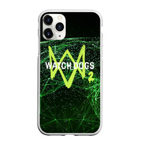 Чехол для iPhone 11 Pro матовый с принтом WATCH DOGS 2 в Курске, Силикон |  | action | ct os | fox | gamer | hacker | player | watch dogs | watch dogs 2 | знак лиса | хакер