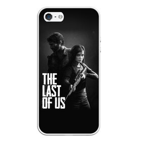 Чехол для iPhone 5/5S матовый с принтом THE LAST OF US в Курске, Силикон | Область печати: задняя сторона чехла, без боковых панелей | gamer | player | stels | the last of us | the last of us part 2 | бегун | джоэл | каннибалы | охотники | сталкер | топляк | цикады | щелкун | элли