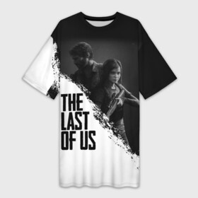 Платье-футболка 3D с принтом THE LAST OF US 2 | ОДНИ ИЗ НАС 2 в Курске,  |  | gamer | player | stels | the last of us | the last of us part 2 | бегун | джоэл | каннибалы | охотники | сталкер | топляк | цикады | щелкун | элли