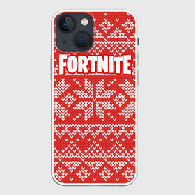 Чехол для iPhone 13 mini с принтом Новогодний Fortnite в Курске,  |  | fortnite | save | the | world | борьба | выживани | зомби | монстры | симулятора | фортнайт