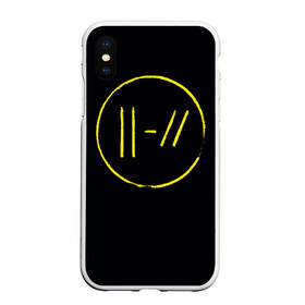 Чехол для iPhone XS Max матовый с принтом twenty one pilots trench в Курске, Силикон | Область печати: задняя сторона чехла, без боковых панелей | 21 pilots | пилоты