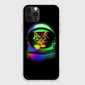 Чехол для iPhone 12 Pro Max с принтом Котик в Космосе в Курске, Силикон |  | cat | cats | cute | kitty | rainbow | space | spaceman | космонавт | космос | кот | котенок | коты | кошка | кошки | очки | радуга | скафандр | шлем