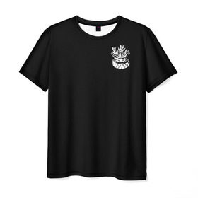 Мужская футболка 3D с принтом Клумба в Курске, 100% полиэфир | прямой крой, круглый вырез горловины, длина до линии бедер | old school | taknado | urban | граффити | илюстратор | сибирь | стрит арт | тату