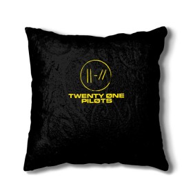 Подушка 3D с принтом Twenty One Pilots (Trench) #2 в Курске, наволочка – 100% полиэстер, наполнитель – холлофайбер (легкий наполнитель, не вызывает аллергию). | состоит из подушки и наволочки. Наволочка на молнии, легко снимается для стирки | trench | twenty one pilots