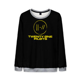 Мужской свитшот 3D с принтом Twenty One Pilots (Trench) #2 в Курске, 100% полиэстер с мягким внутренним слоем | круглый вырез горловины, мягкая резинка на манжетах и поясе, свободная посадка по фигуре | trench | twenty one pilots