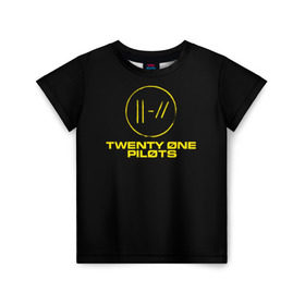 Детская футболка 3D с принтом Twenty One Pilots (Trench) #2 в Курске, 100% гипоаллергенный полиэфир | прямой крой, круглый вырез горловины, длина до линии бедер, чуть спущенное плечо, ткань немного тянется | Тематика изображения на принте: trench | twenty one pilots