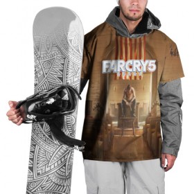 Накидка на куртку 3D с принтом Far Cry 5 в Курске, 100% полиэстер |  | 