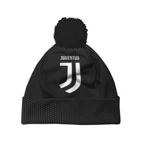 Шапка 3D c помпоном с принтом Juventus в Курске, 100% полиэстер | универсальный размер, печать по всей поверхности изделия | championship | fc | football | juventus | soccer | sport | одежда | спорт | спортивный | униформа | футбол | футбольный клуб | чемпионат | ювентус