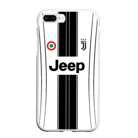 Чехол для iPhone 7Plus/8 Plus матовый с принтом JUVENTUS в Курске, Силикон | Область печати: задняя сторона чехла, без боковых панелей | Тематика изображения на принте: cr7 | geometry | jeep | juve | juventus | ronaldo | sport | texture | uventus | геометрия | полосы | роналдо | роналду | спорт | текстура | футбол | ювентус