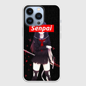 Чехол для iPhone 13 Pro с принтом СЕНПАЙ   SENPAI в Курске,  |  | ahegao | anime | kawai | kowai | otaku | senpai | sugoi | waifu | weeaboo | yandere | аниме | ахегао | вайфу | виабу | каваи | ковай | культура | отаку | сенпай | сугои | тренд | яндере