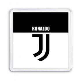 Магнит 55*55 с принтом Ronaldo Juventus в Курске, Пластик | Размер: 65*65 мм; Размер печати: 55*55 мм | cr7 | cristiano ronaldo | football | juventus | криштиану роналду | роналдо | роналду | ювентус