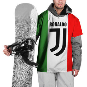 Накидка на куртку 3D с принтом Ronaldo Juventus Italy в Курске, 100% полиэстер |  | cr7 | cristiano ronaldo | football | juventus | криштиану роналду | роналдо | роналду | футбол | ювентус