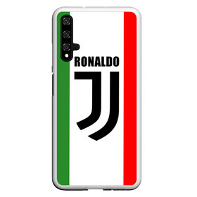 Чехол для Honor 20 с принтом Ronaldo Juventus Italy в Курске, Силикон | Область печати: задняя сторона чехла, без боковых панелей | cr7 | cristiano ronaldo | football | juventus | криштиану роналду | роналдо | роналду | футбол | ювентус