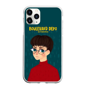 Чехол для iPhone 11 Pro матовый с принтом Boulevard Depo Powerpuff Luv в Курске, Силикон |  | boulevard depo | dead dynasty | luv | powerpuff | rap | rapper | бульвар депо | дэпо | кащенко | лав | мертвая династия | паверпаф | реп | русский рэпер