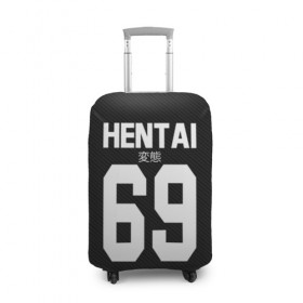 Чехол для чемодана 3D с принтом HENTAI в Курске, 86% полиэфир, 14% спандекс | двустороннее нанесение принта, прорези для ручек и колес | ahegao | anime | kodome | manga | senpai | аниме | анимэ | ахегао | кодоме | манга | меха | сенпай | юри | яой