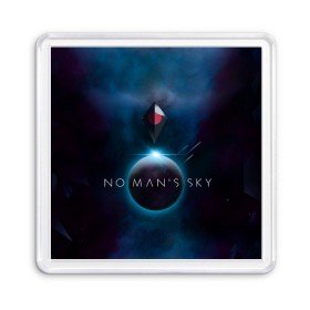 Магнит 55*55 с принтом No Man’s Sky в Курске, Пластик | Размер: 65*65 мм; Размер печати: 55*55 мм | no man sky | no mans sky | no man’s sky | no man’s sky next