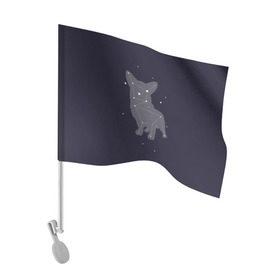 Флаг для автомобиля с принтом Корги в Курске, 100% полиэстер | Размер: 30*21 см | corgi | dog | dogs | корги | пес | порода | собака | щенки | щенок