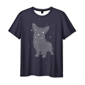 Мужская футболка 3D с принтом Корги в Курске, 100% полиэфир | прямой крой, круглый вырез горловины, длина до линии бедер | corgi | dog | dogs | корги | пес | порода | собака | щенки | щенок