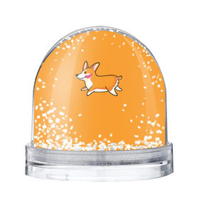 Снежный шар с принтом Корги в Курске, Пластик | Изображение внутри шара печатается на глянцевой фотобумаге с двух сторон | corgi | dog | dogs | корги | пес | порода | собака | щенки | щенок