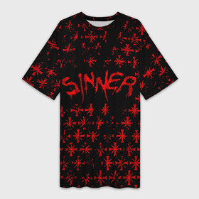 Платье-футболка 3D с принтом FAR CRY 5 SINNER | ФАР КРАЙ ГРЕШНИК в Курске,  |  | Тематика изображения на принте: far cry | sinner
