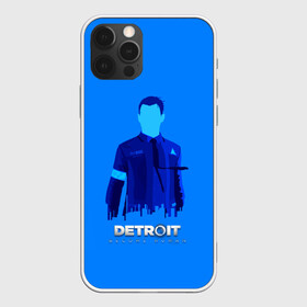 Чехол для iPhone 12 Pro с принтом Detroit:become human в Курске, силикон | область печати: задняя сторона чехла, без боковых панелей | connor | cyberlife | detroit become human | deviant | kara | markus | ps4 | rk800 |  detroit: become human | детроит | детроит: стать человеком | игры | кара | коннор | конор | кэра | маркус | пиратs | эксклюзив