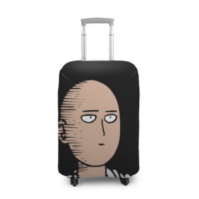 Чехол для чемодана 3D с принтом One-Punch Man Ванпачмен в Курске, 86% полиэфир, 14% спандекс | двустороннее нанесение принта, прорези для ручек и колес | onepunch | аниме | анимэ  | вапначмен | генос | пачмен